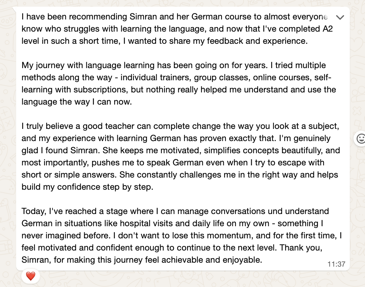 Student Feedback